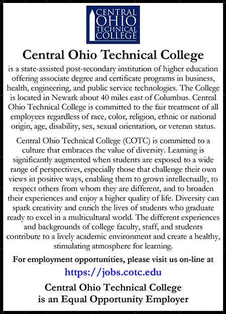 Central Ohio Technical College Web Ad