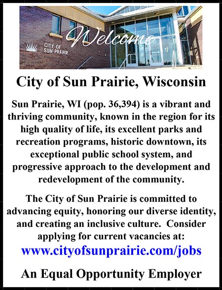 City of Sun Prairie EEO Ad