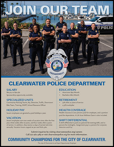 Clearwater FL Police Ad 02.01.24