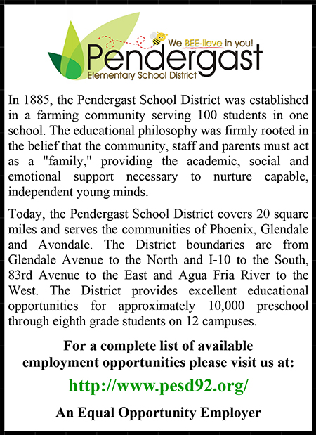 Pendergast ESD Ad