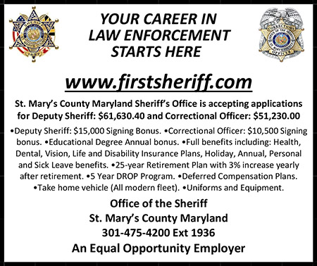 St. Marys County Sheriffs Office New Ad