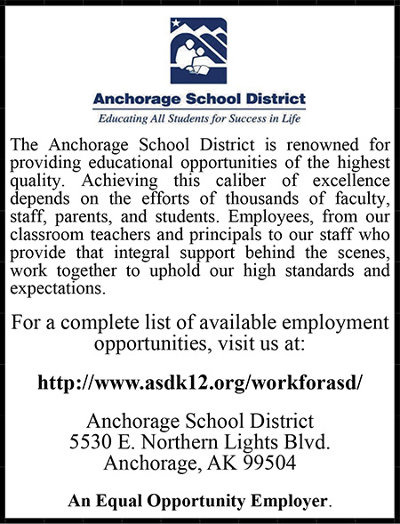 Anchorage School District Ad