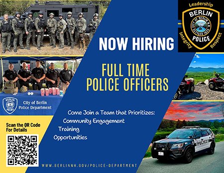 Berlin NH Police Ad