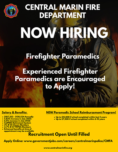 Central Marin Fire Ad