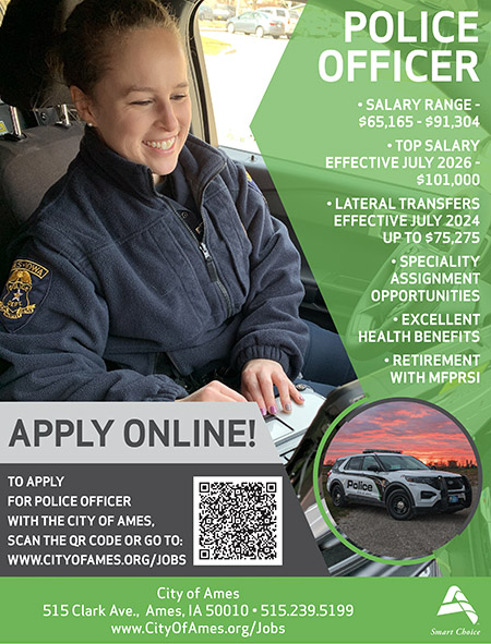 City of Ames Police Ad 01.06