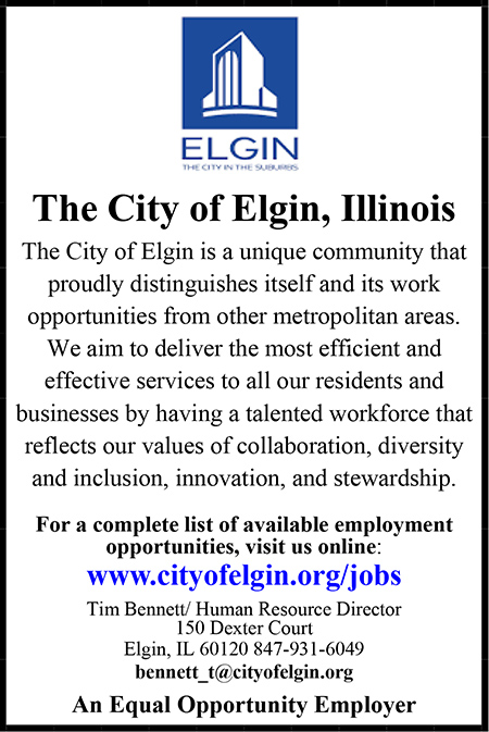 City of Elgin EEO Ad