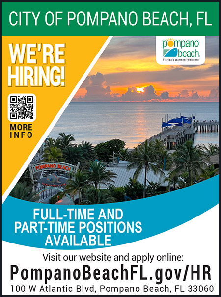 City of Pompano Beach EEO Ad with Border