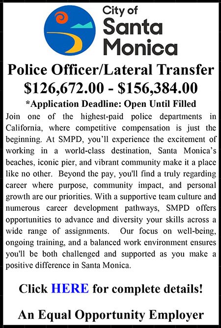 City of Santa Monica Lateral Police .pub