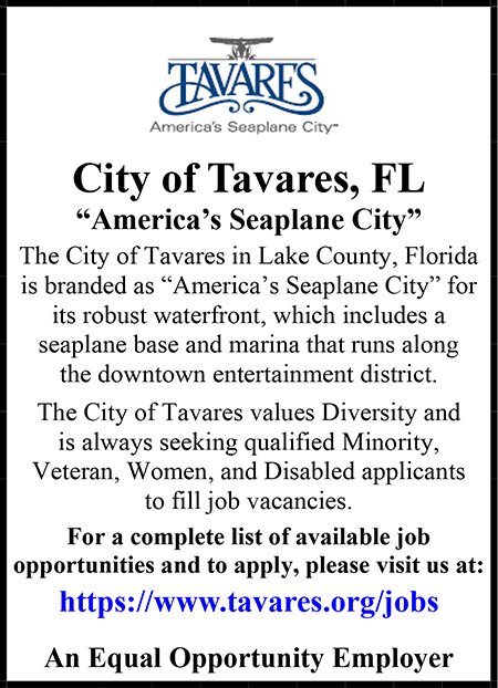 City of Tavares EEO Ad