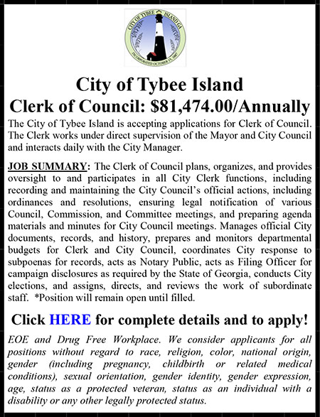 City of Tybee Island Clerk of Council.pub