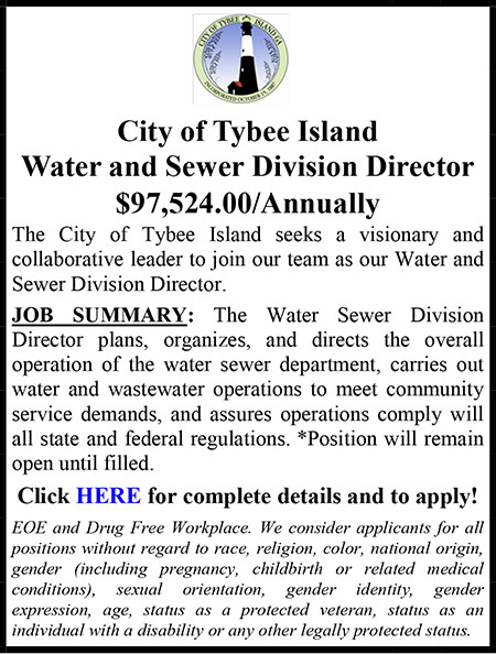 City of Tybee Island Water and Sewer Division Director.pub