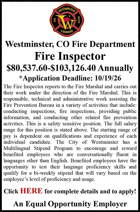 Westminster CO Fire Inspector.pub