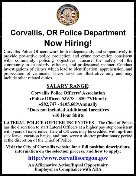 Corvallis Police New Ad 10.09.26
