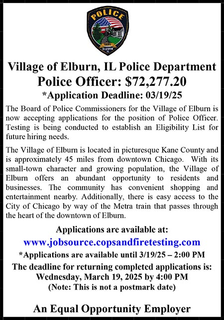 Elburn IL Police Ad.pub