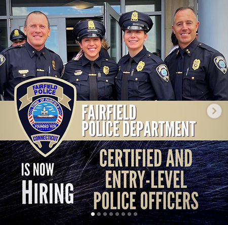 Fairfield CT Police Ad on File