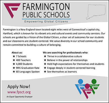 Farmington CT Schools New EEO Ad