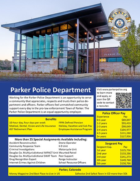 Parker Police Department 2026 Recruiting Flyer 03.17.26-1 2
