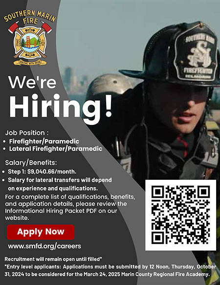 SMFD Hiring Flyer - Firefighter/Paramedic 2024.pdf