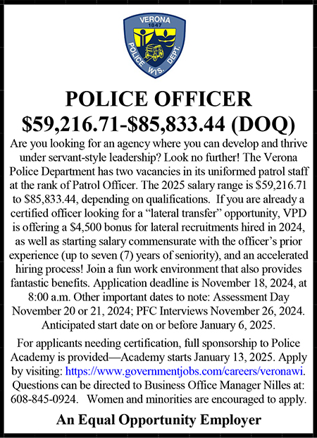 Verona Police New Ad 2023.pub