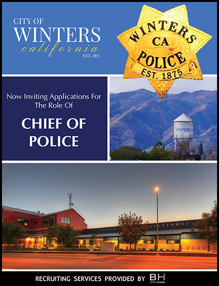 Winters Chief of Police Ad 11.05