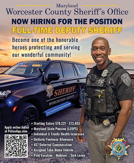 Worcester County Sheriff New Ad 09.08.26